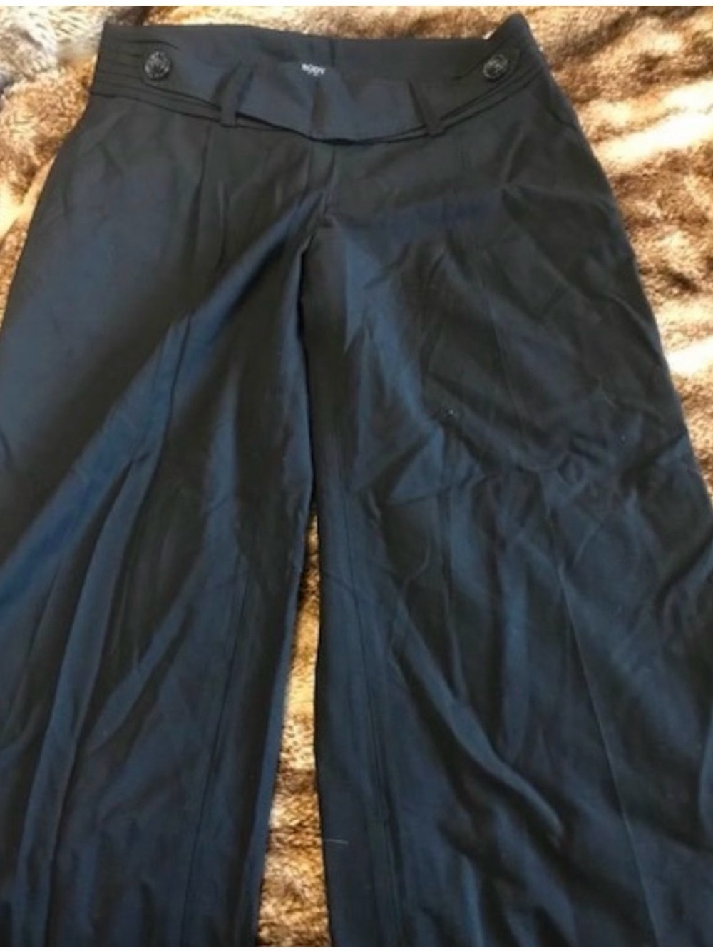 Black Wide-Leg Pants - Unbranded new